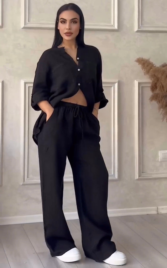 Everyday Linen Shirt Set