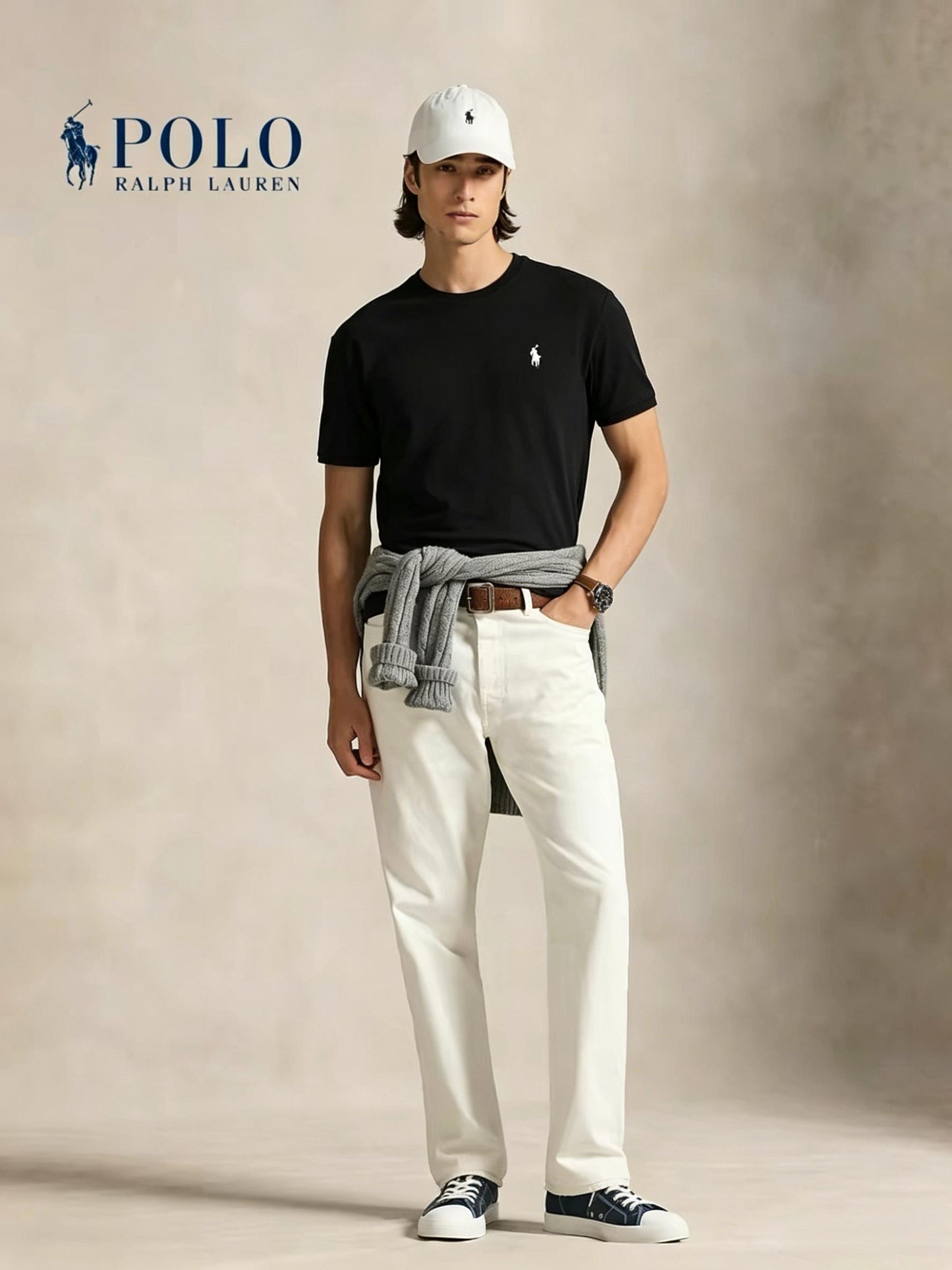 Men’s Classic Ringer Crew Neck T-Shirt | Premium Everyday Essential