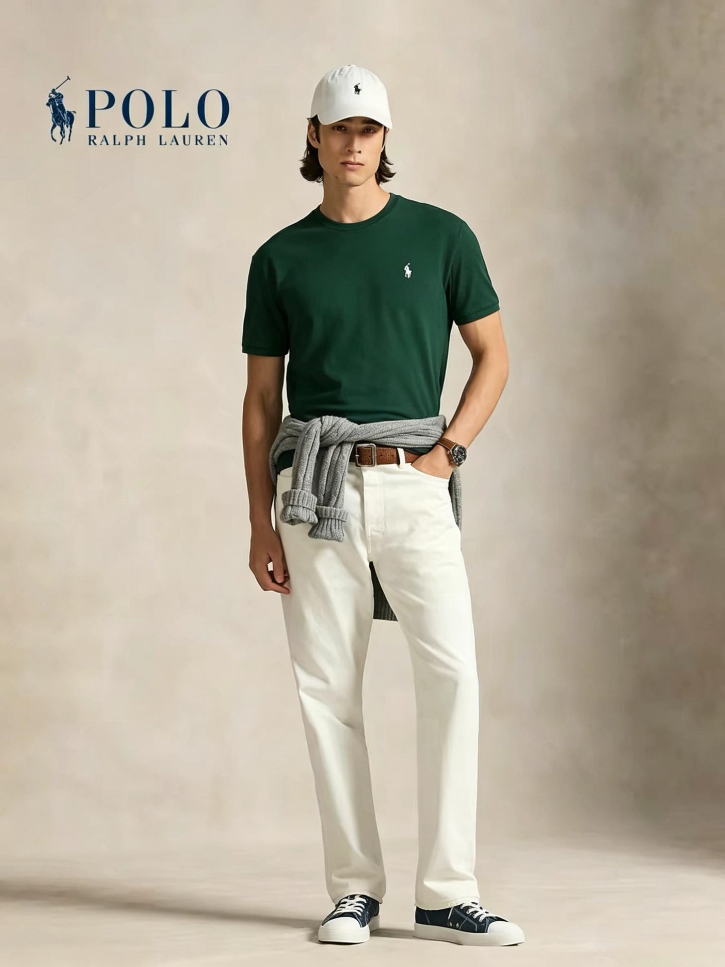 Men’s Classic Ringer Crew Neck T-Shirt | Premium Everyday Essential