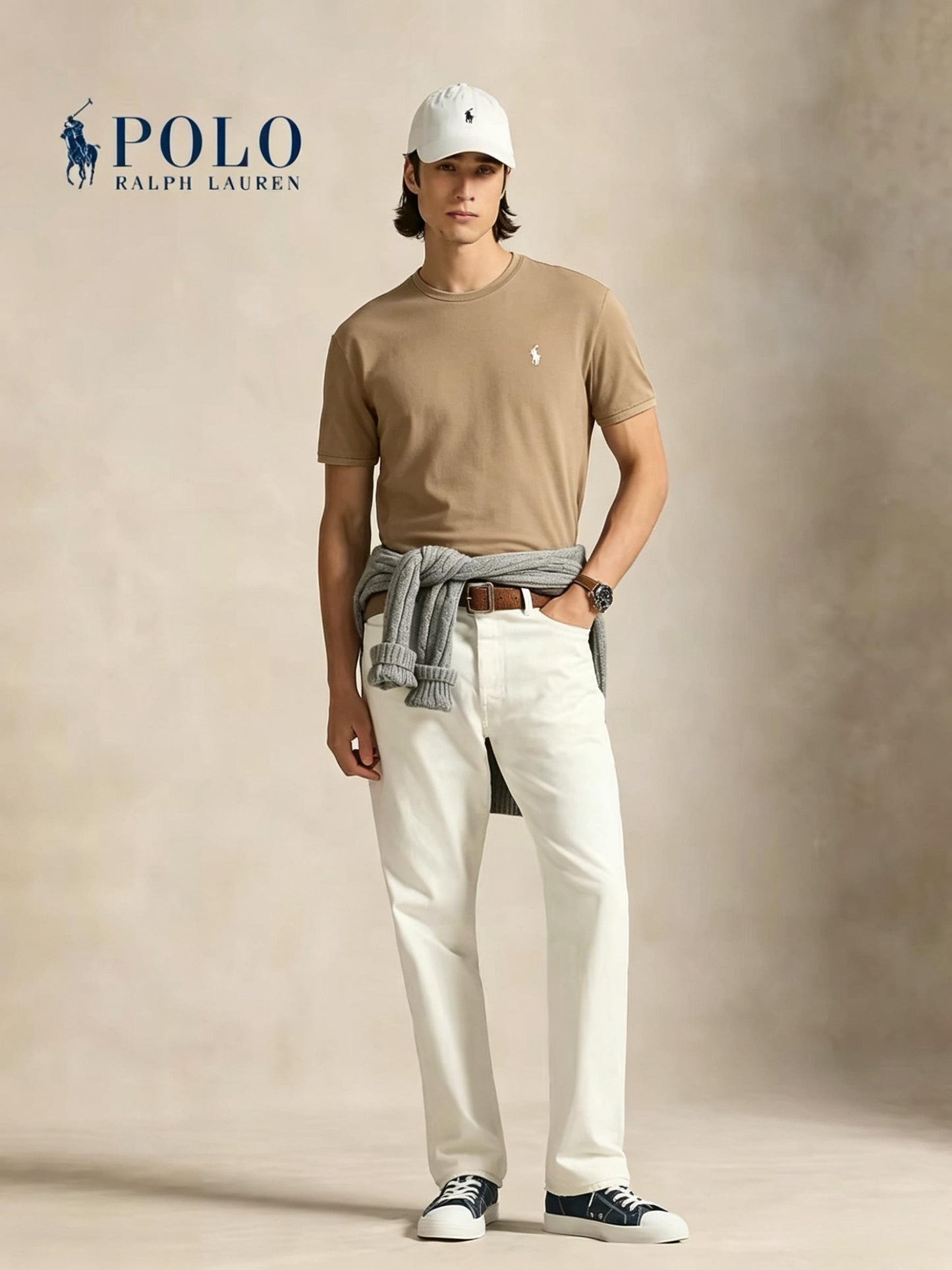 Men’s Classic Ringer Crew Neck T-Shirt | Premium Everyday Essential