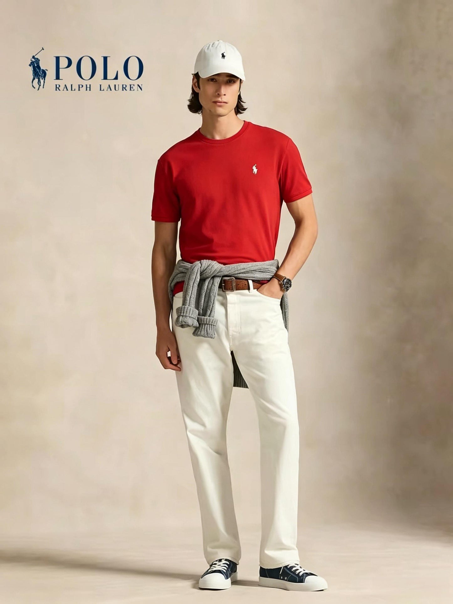 Men’s Classic Ringer Crew Neck T-Shirt | Premium Everyday Essential