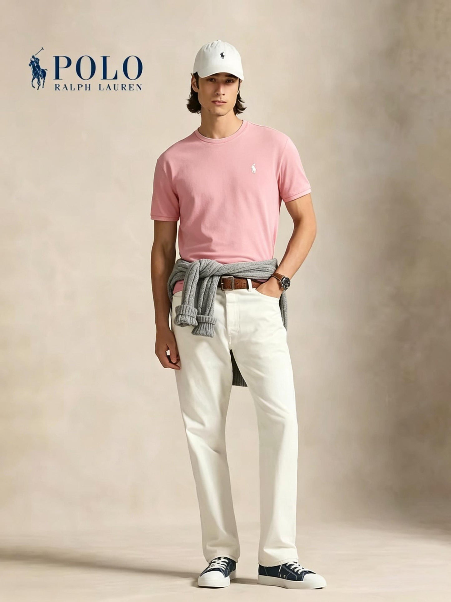 Men’s Classic Ringer Crew Neck T-Shirt | Premium Everyday Essential