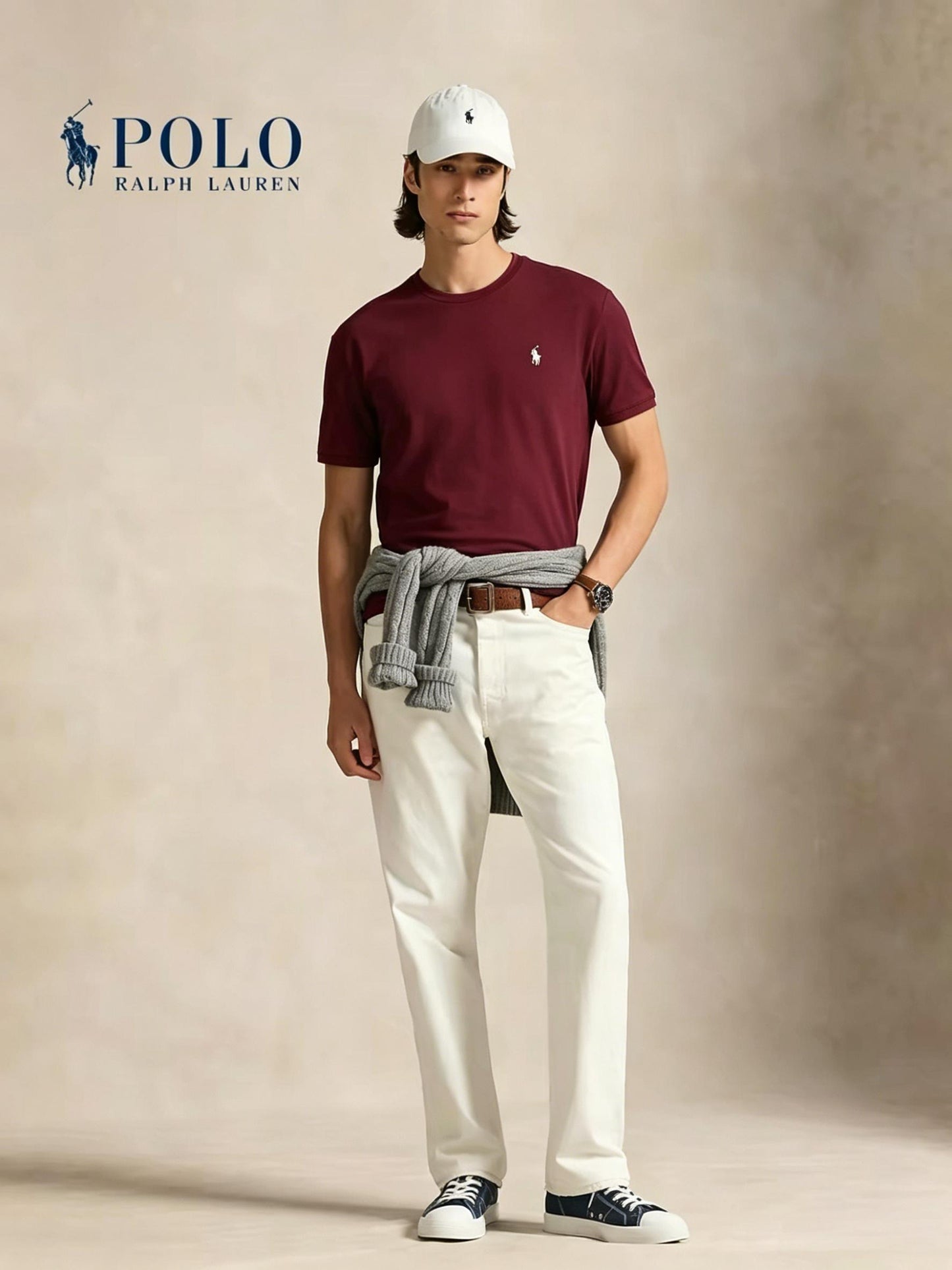Men’s Classic Ringer Crew Neck T-Shirt | Premium Everyday Essential