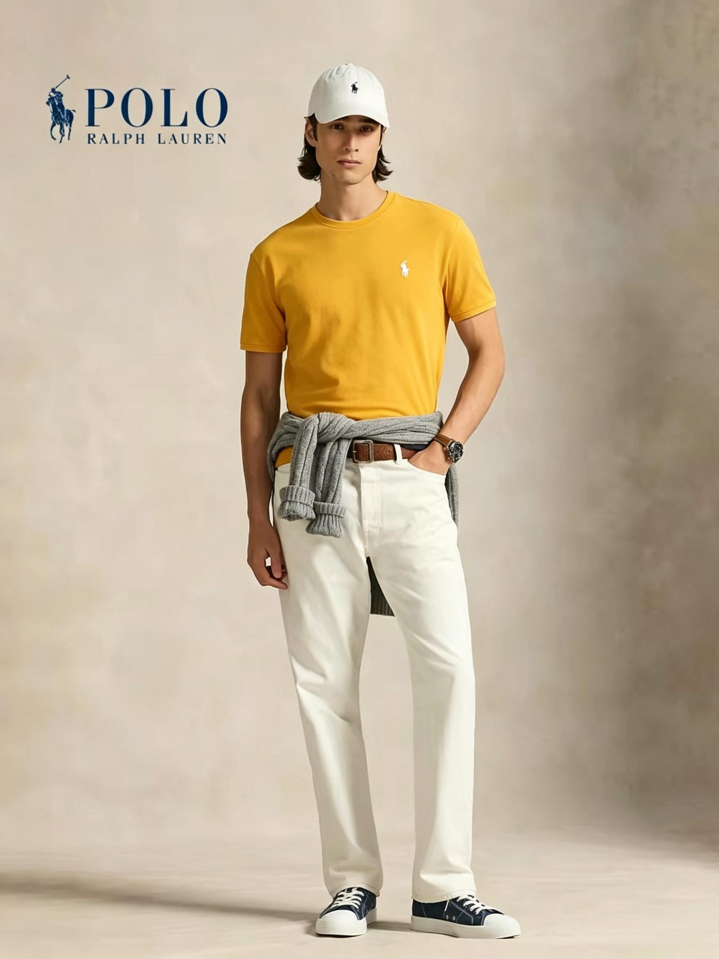 Men’s Classic Ringer Crew Neck T-Shirt | Premium Everyday Essential