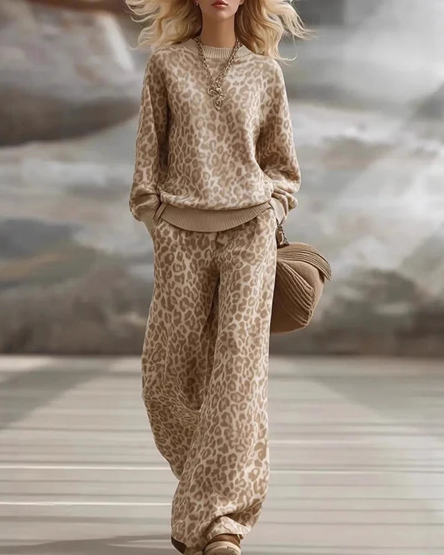 Leopard Cozy Match Set