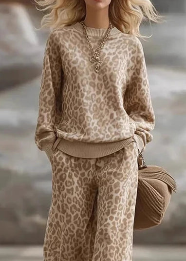 Leopard Cozy Match Set