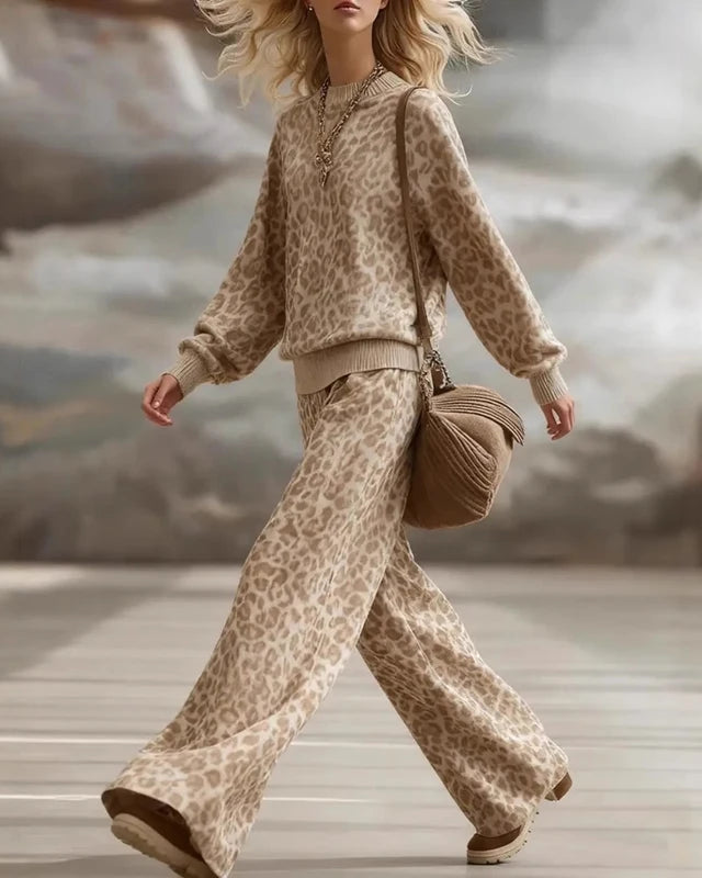 Leopard Cozy Match Set